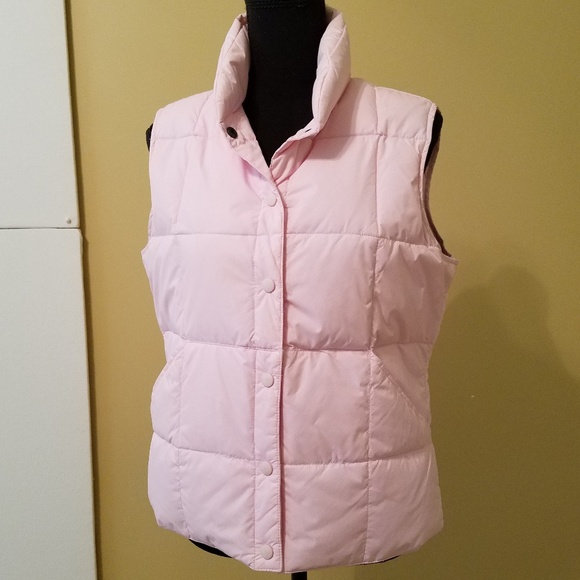 lands end goose down vest